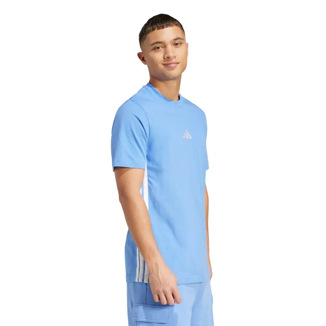 adidas Men 3-Stripes SJ T-shirt | JX0733 - Image 5