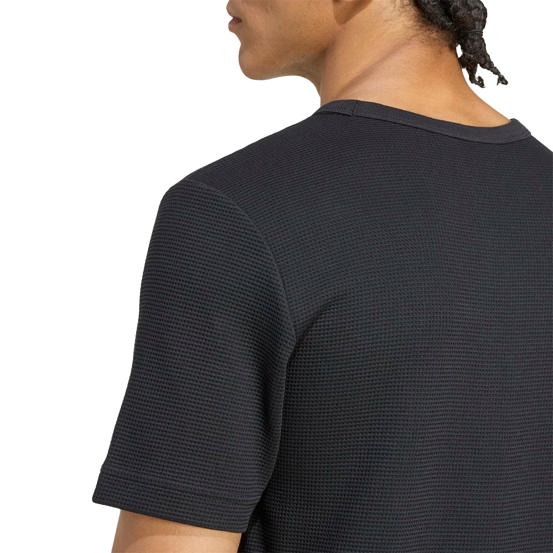 adidas Men Essentials Waffle Tee | KA7767 - Image 4
