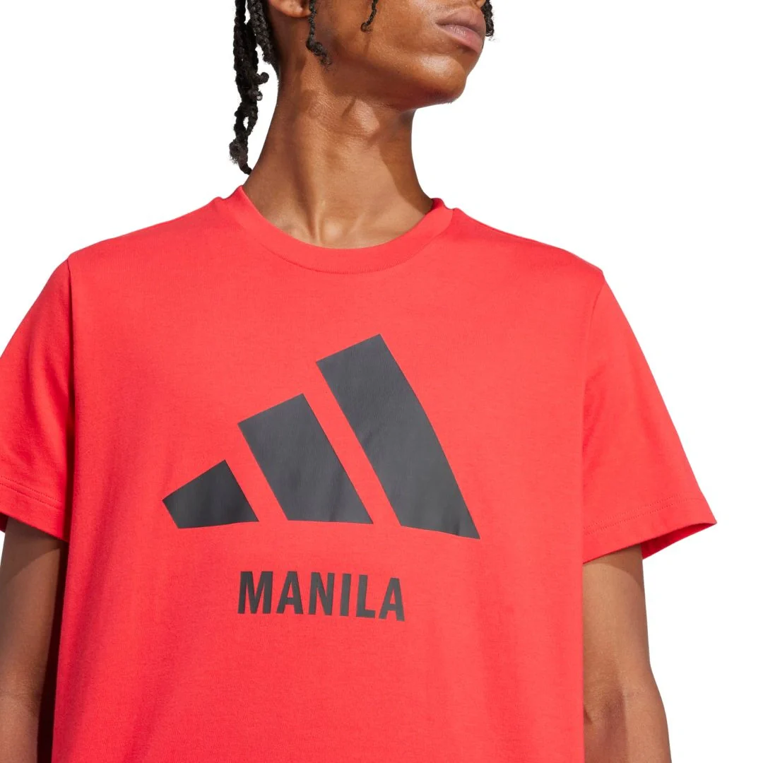 adidas Unisex Manila Tee | JM9517 - Image 4