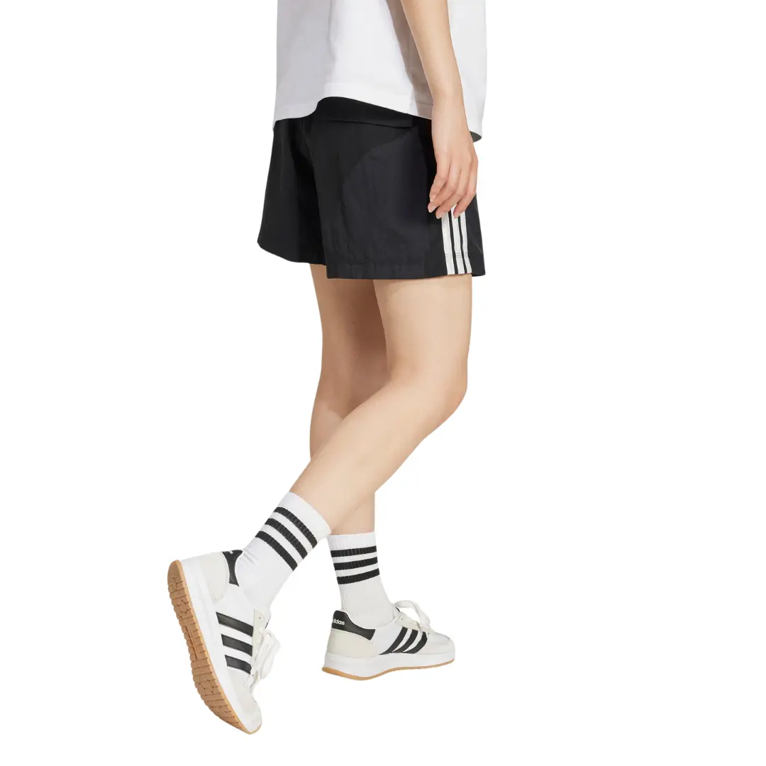 adidas Women 3-Stripes Woven Shorts | JE1309 - Image 4