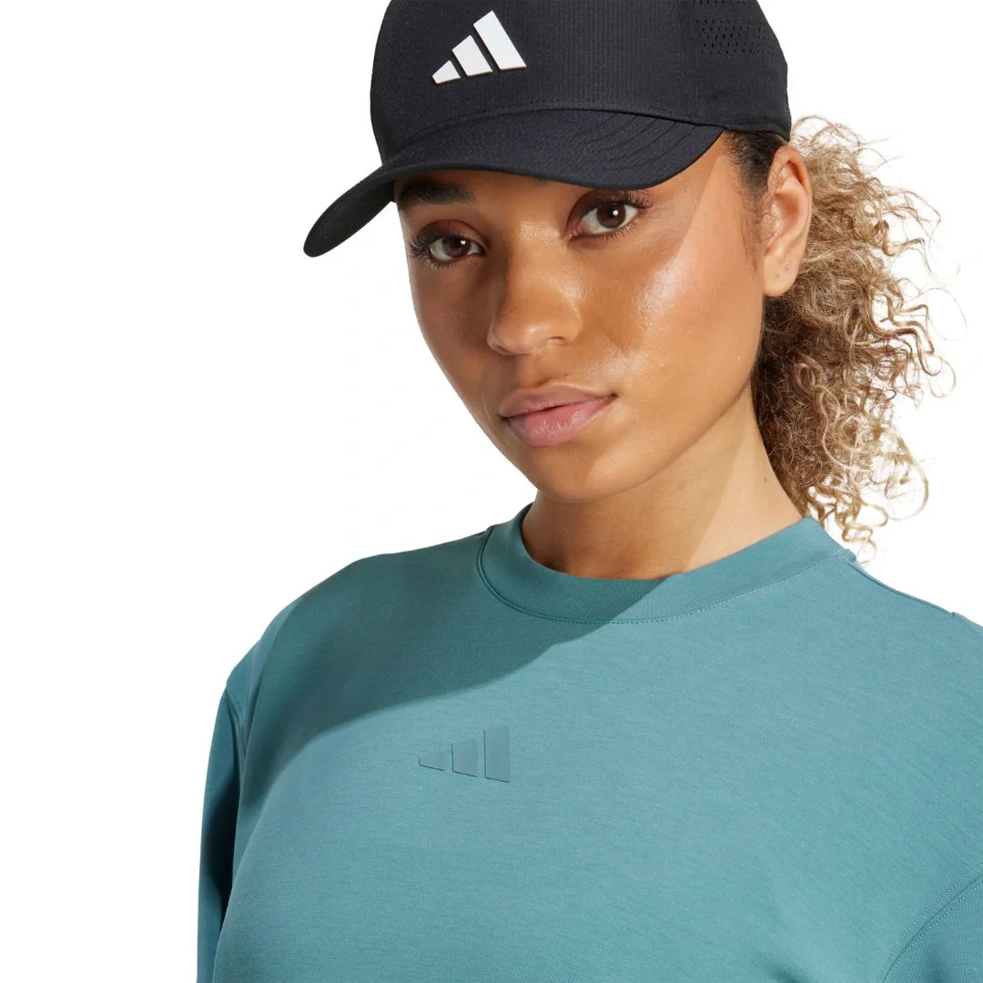 adidas Women D4T Knit Crew | JW3395 - Image 4