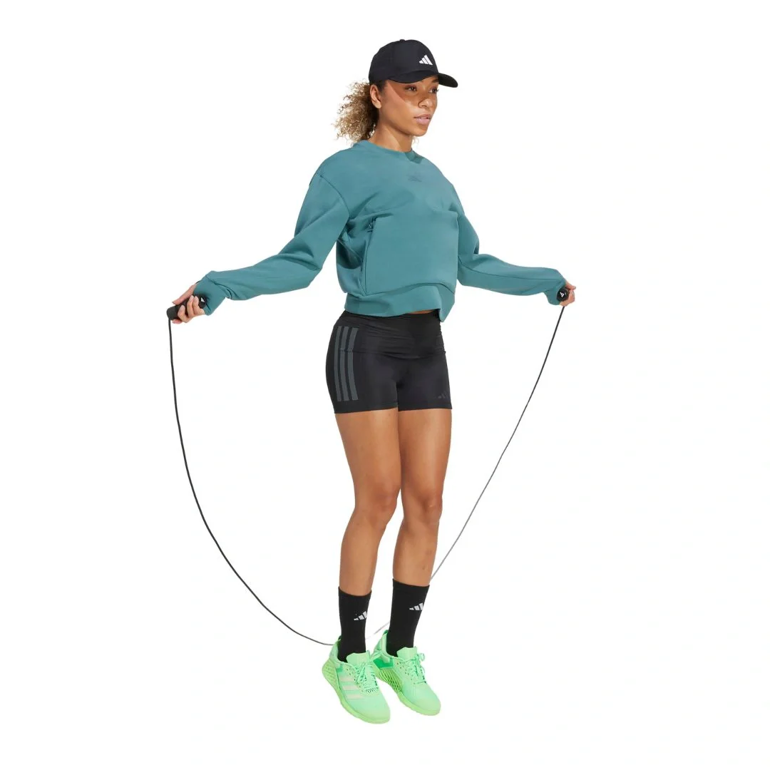 adidas Women D4T Knit Crew | JW3395 - Image 6