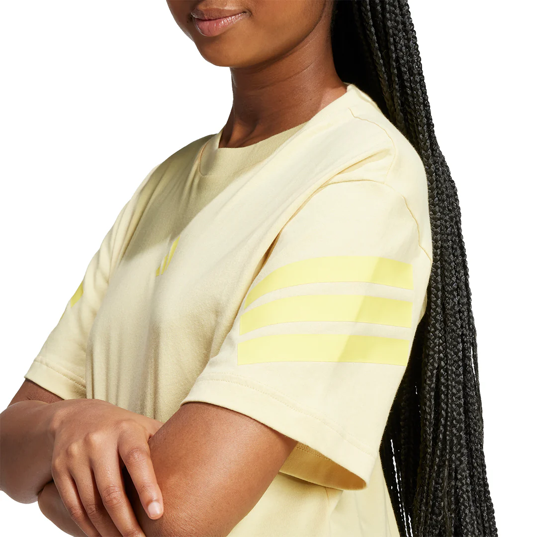 adidas Women Future Icon 3-Stripes Tee | JE3712 - Image 5