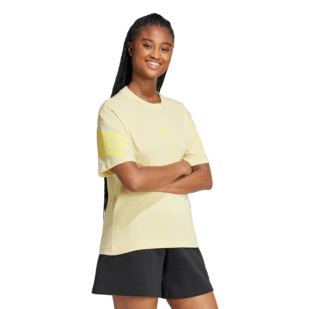 adidas Women Future Icon 3-Stripes Tee | JE3712 - Image 6