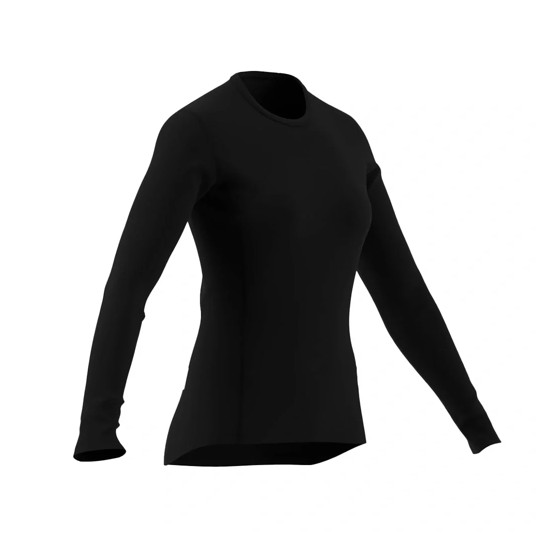 adidas Women XPR MER150 Long Sleeve | HZ8557 - Image 2