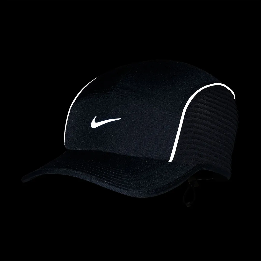 Nike Men Dri-Fit ADV Fly Unstructured AeroBill AeroAdapt Cap | FJ0736-010 - Image 3