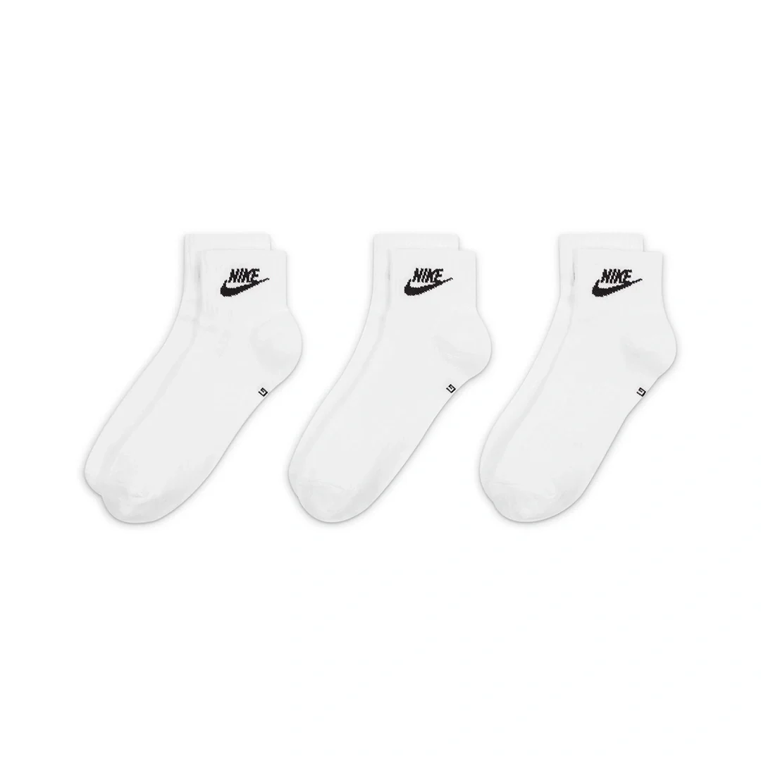 Nike Unisex Everyday Essential Ankle Socks 3 Pairs | DX5074-101 - Image 2