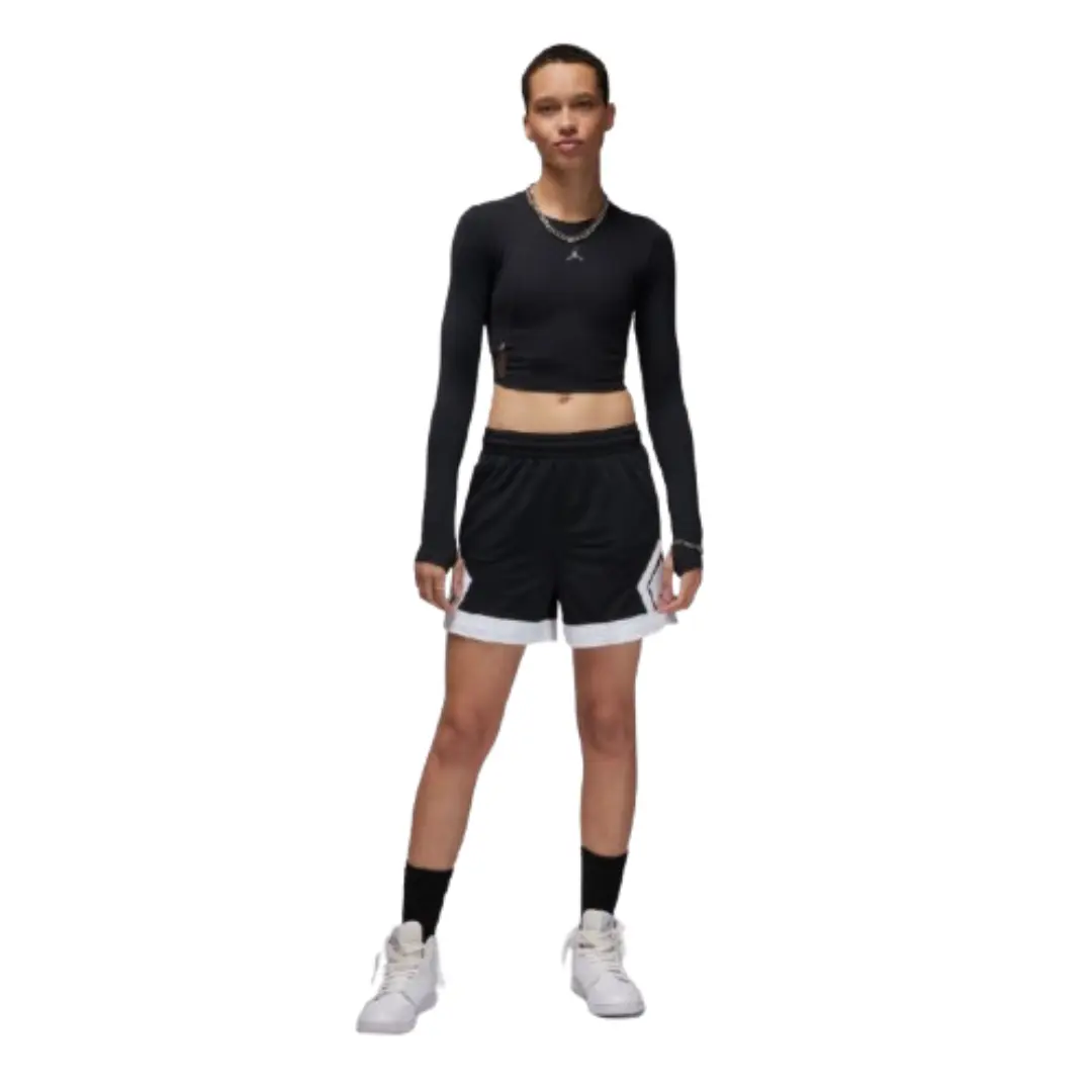 Nike Women Sport 4" Diamond Shorts | FN5134-010 - Image 5