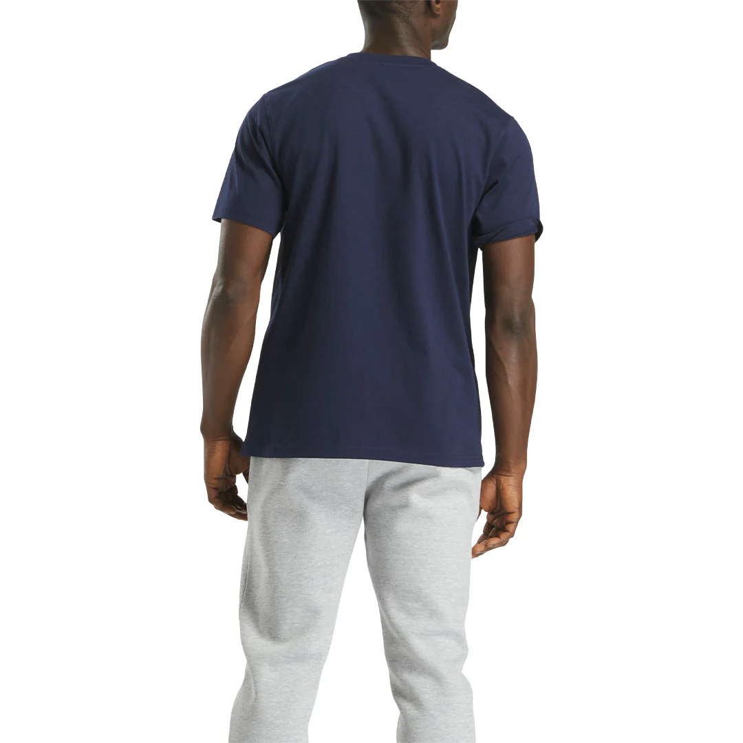 Reebok Men Chad Big Logo Crew Neck Short Sleeve Tee | 100240895 - Image 2