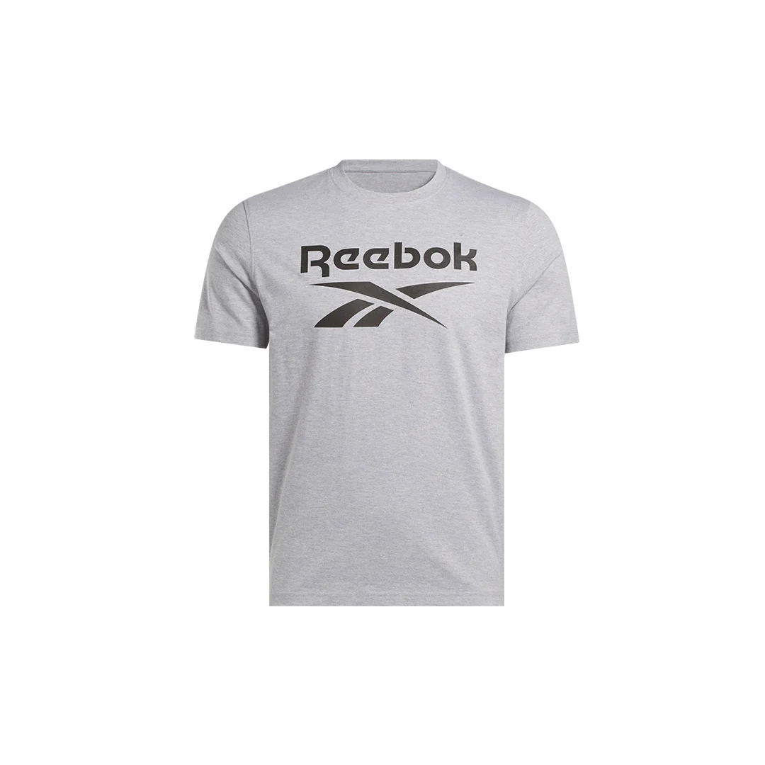 Reebok Men Chad Big Logo Crew Neck Short Sleeve Tee | 100240896 - Image 3