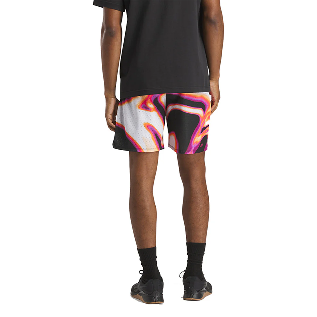 Reebok Men Reebok Basketball Transition Shorts AOP | 100214868 - Image 3