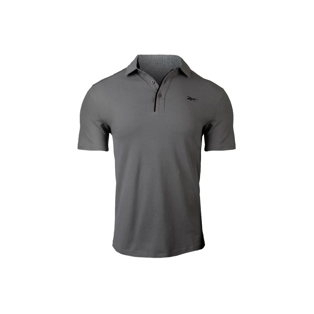 Reebok Men Solid Pique Polo | RGMS25150G