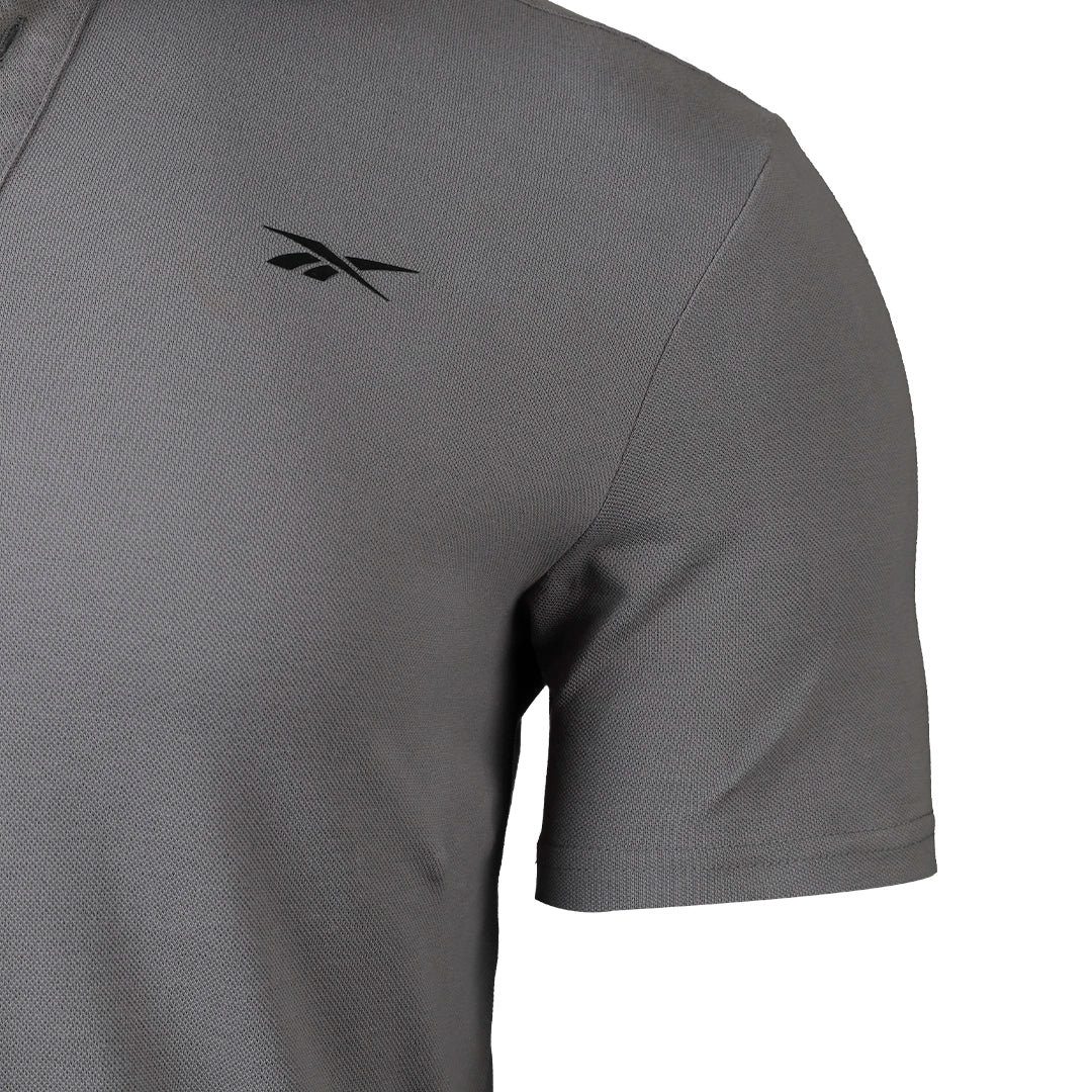 Reebok Men Solid Pique Polo | RGMS25150G - Image 2