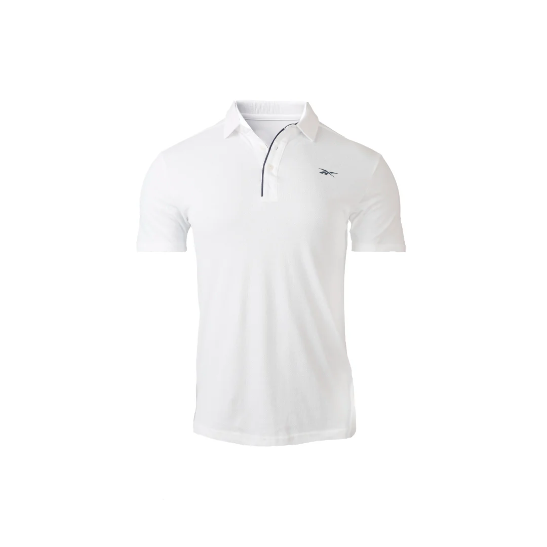 Reebok Men Solid Pique Polo | RGMS25150W