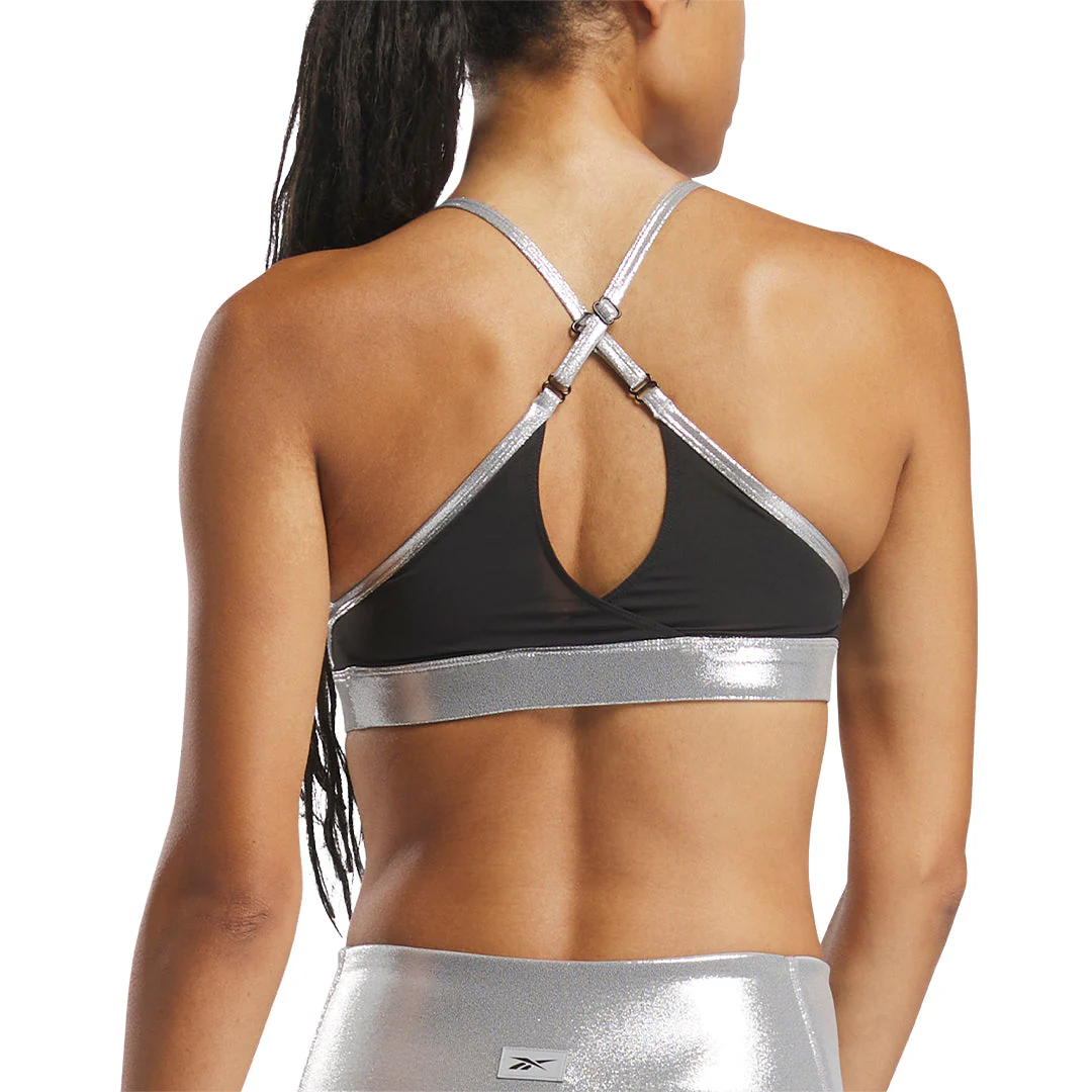 Reebok Women Lux Chrome Strappy Bra | 100214626 - Image 3