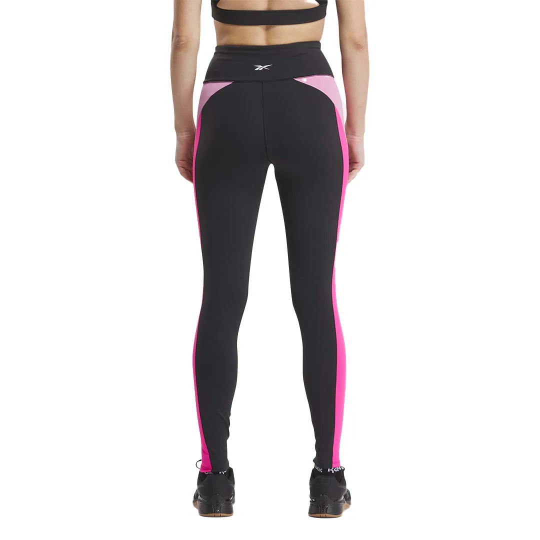 Reebok Women Lux High-Rise Tight-Colorblock | 100076147 - Image 4