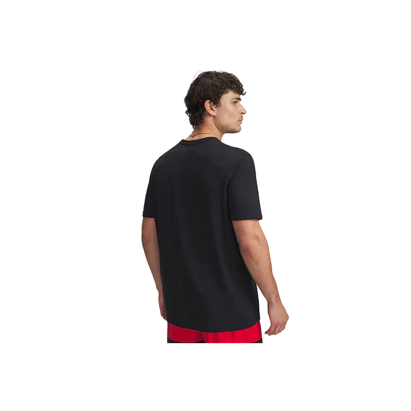 Under Armour Men 60/40S Hoops Net Short Sleeve  | 1390188-001 - Image 2