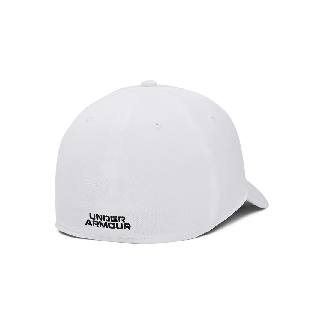 Under Armour Men Blitzing Low Stretch Fit Cap | 1376700-100 - Image 2
