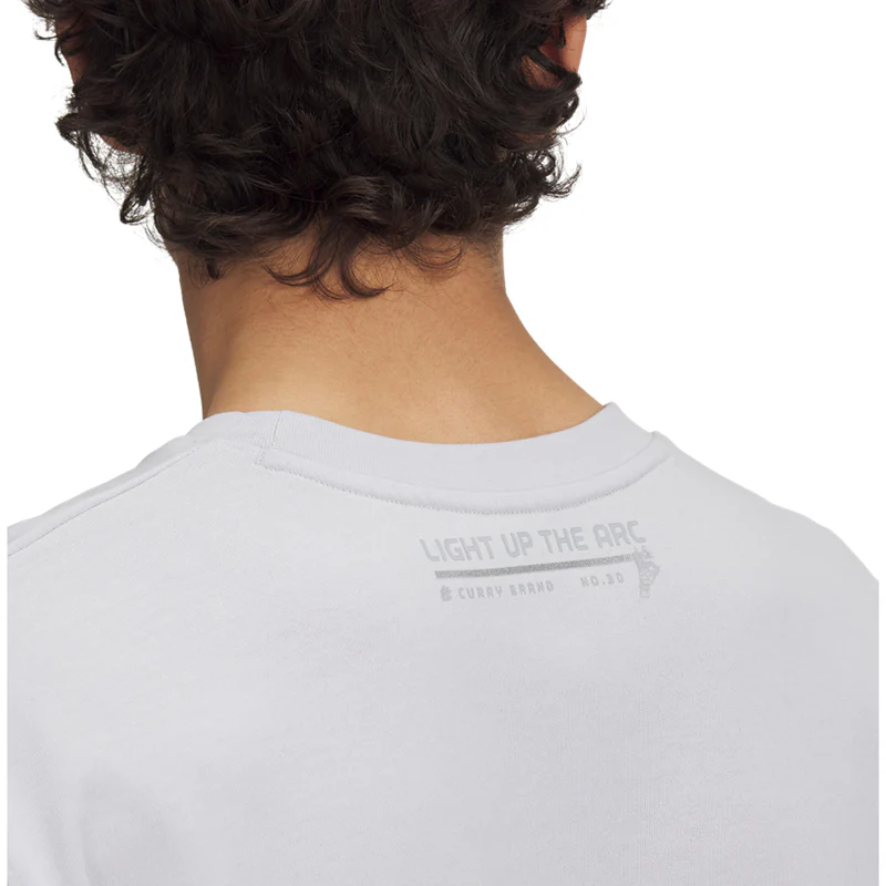 Under Armour Men Curry Heavyweight Verbiage Tee 1 | 1390404-014 - Image 2