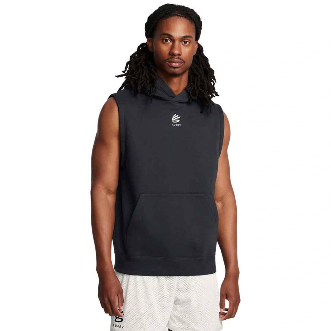 Under Armour Men Curry Splash Sleeveless Hoodie | 1389483-001