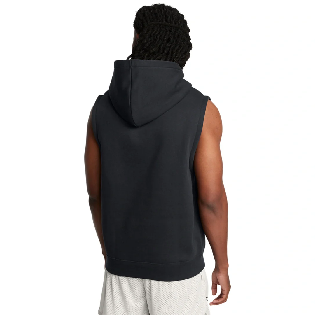 Under Armour Men Curry Splash Sleeveless Hoodie | 1389483-001 - Image 2