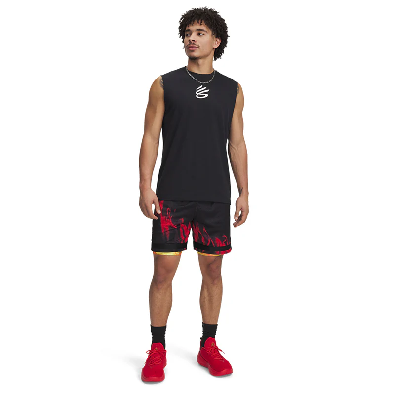 Under Armour Men Curry Statement Shorts I | 1390348-001 - Image 4