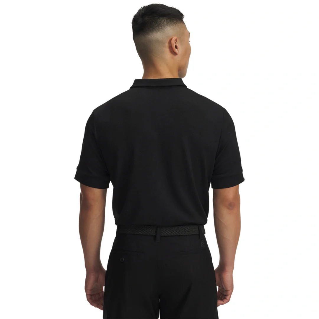 Under Armour Men Curry Terry Polo | 6000790-008 - Image 2
