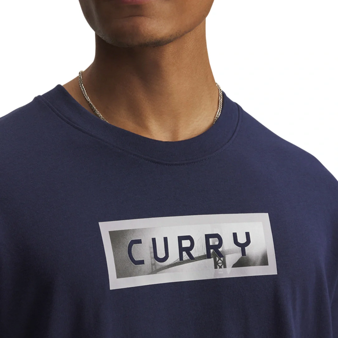 Under Armour Men Curry Trend Tee 1 | 6007303-403 - Image 3