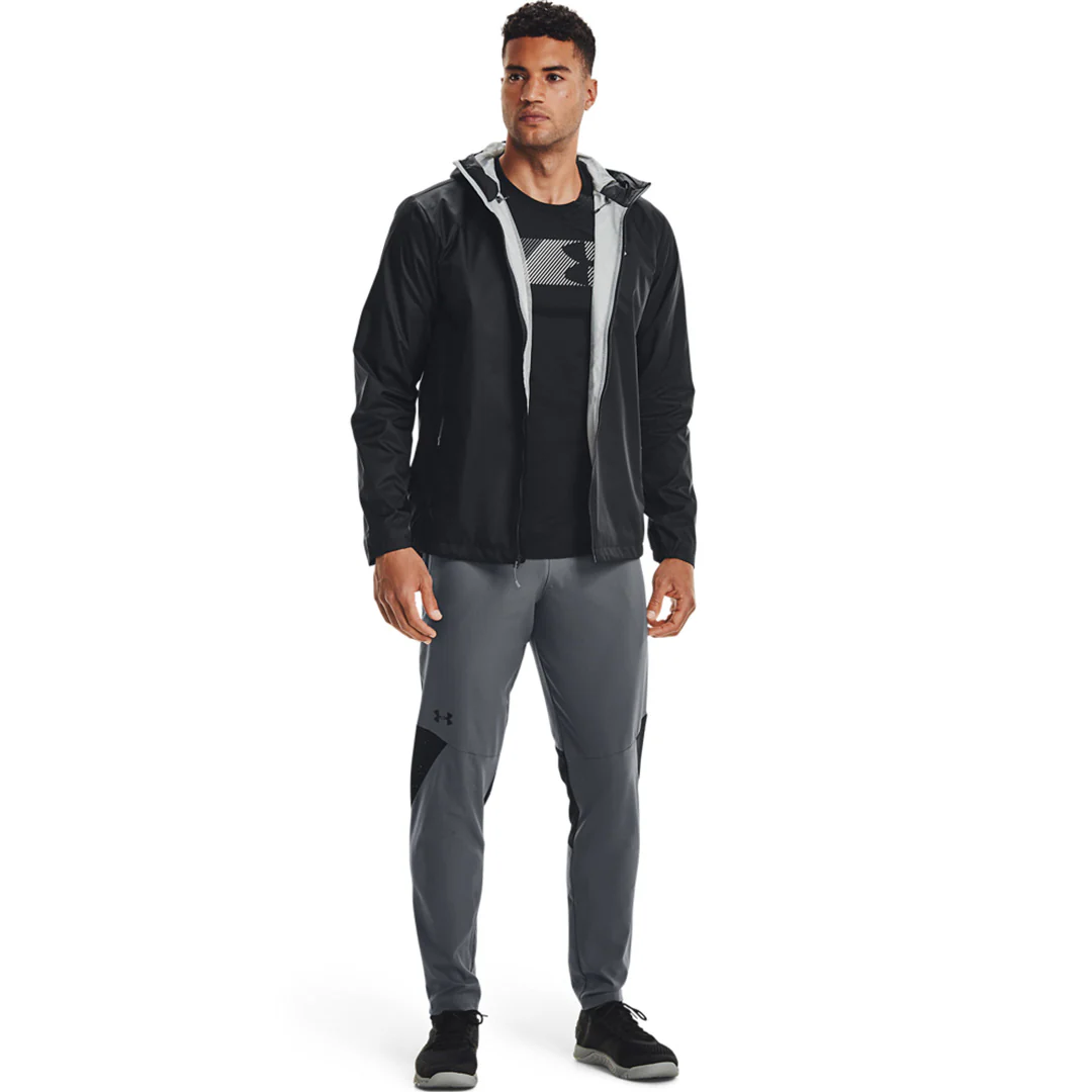 Under Armour Men Forefront Rain Jacket | 1321439-001 - Image 5