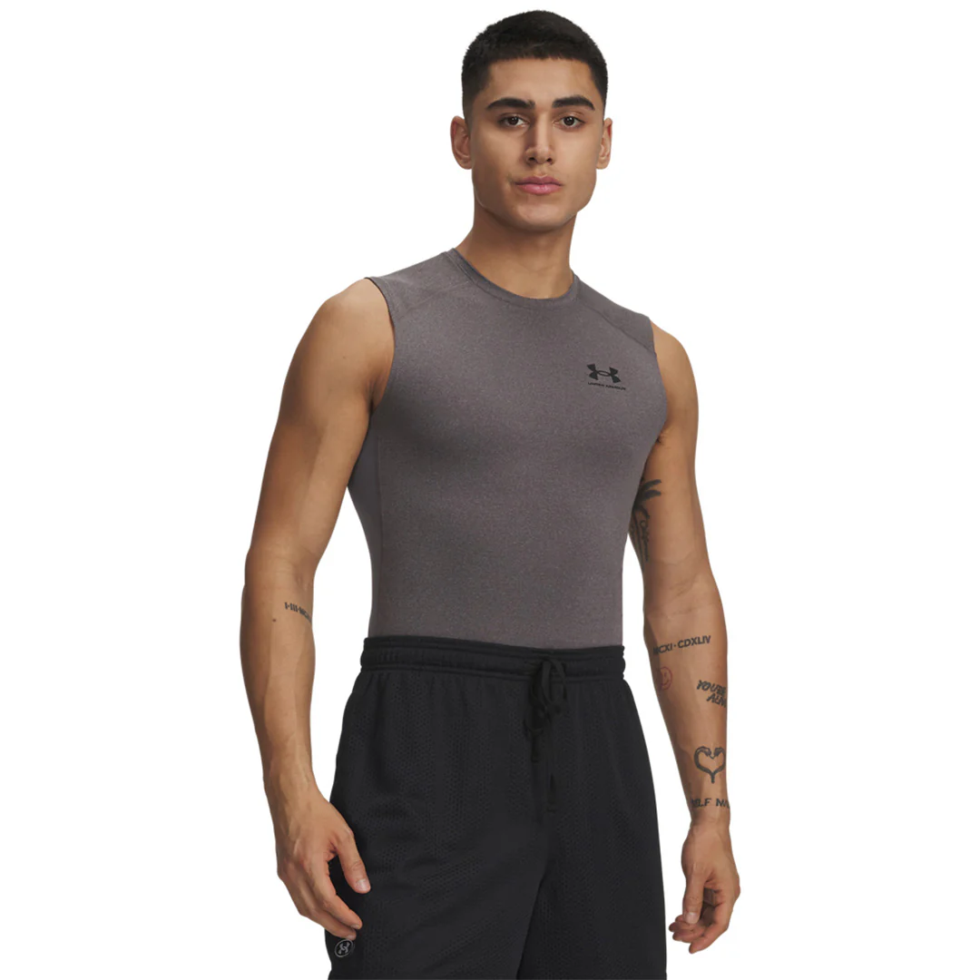 Under Armour Men HeatGear Compression Sleeveless | 1361522-090