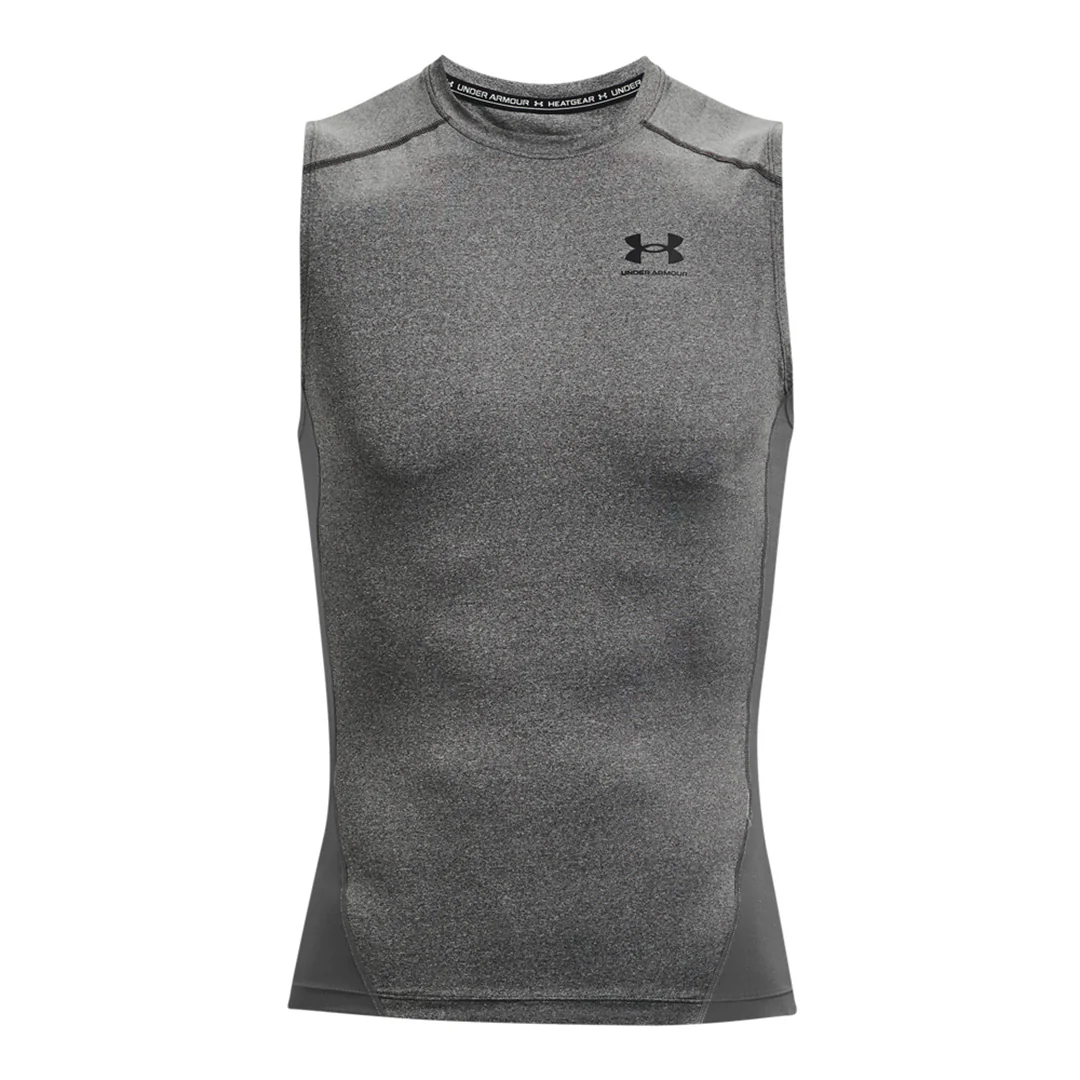 Under Armour Men HeatGear Compression Sleeveless | 1361522-090 - Image 4