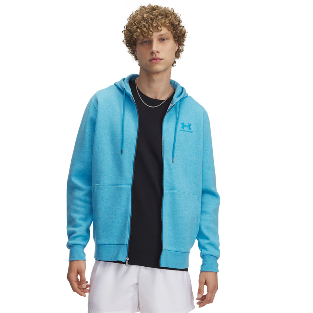 Under Armour Men Icon Fleece Full-Zip Hoodie | 1373881-452