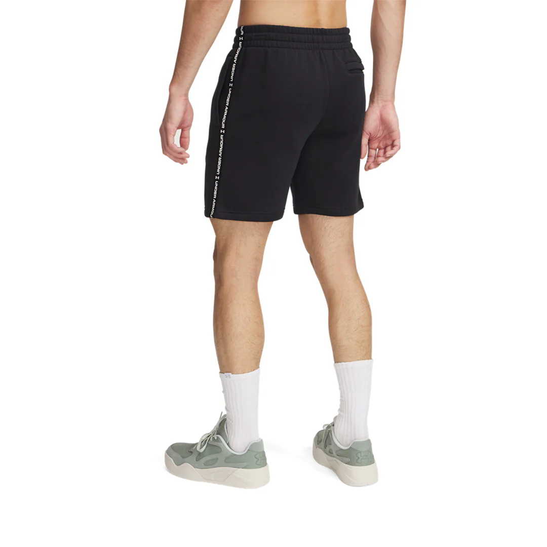 Under Armour Men Icon Fleece Short Taping | 1390299-001 - Image 2