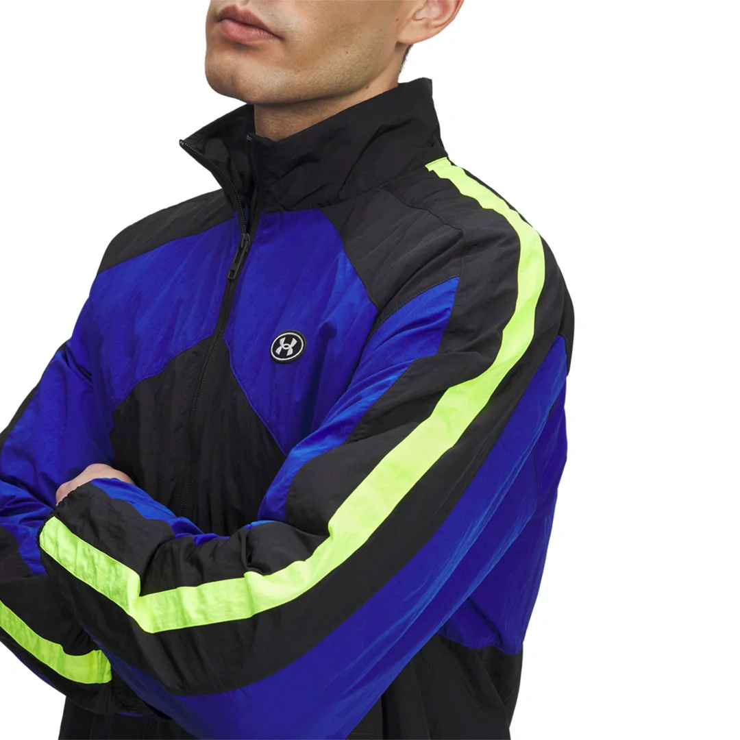 Under Armour Men Icon Woven Track Jacket | 6003978-001 - Image 3