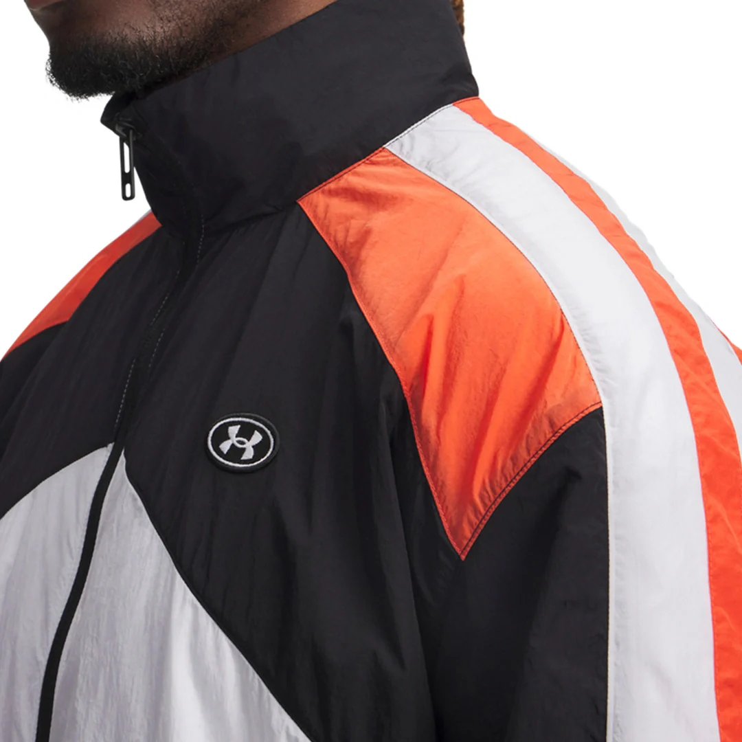 Under Armour Men Icon Woven Track Jacket | 6003978-100 - Image 3