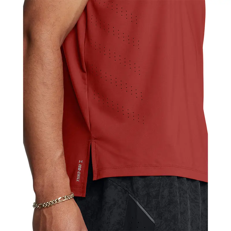 Under Armour Men Launch Elite Short Sleeve | 1382648-840 - Image 5