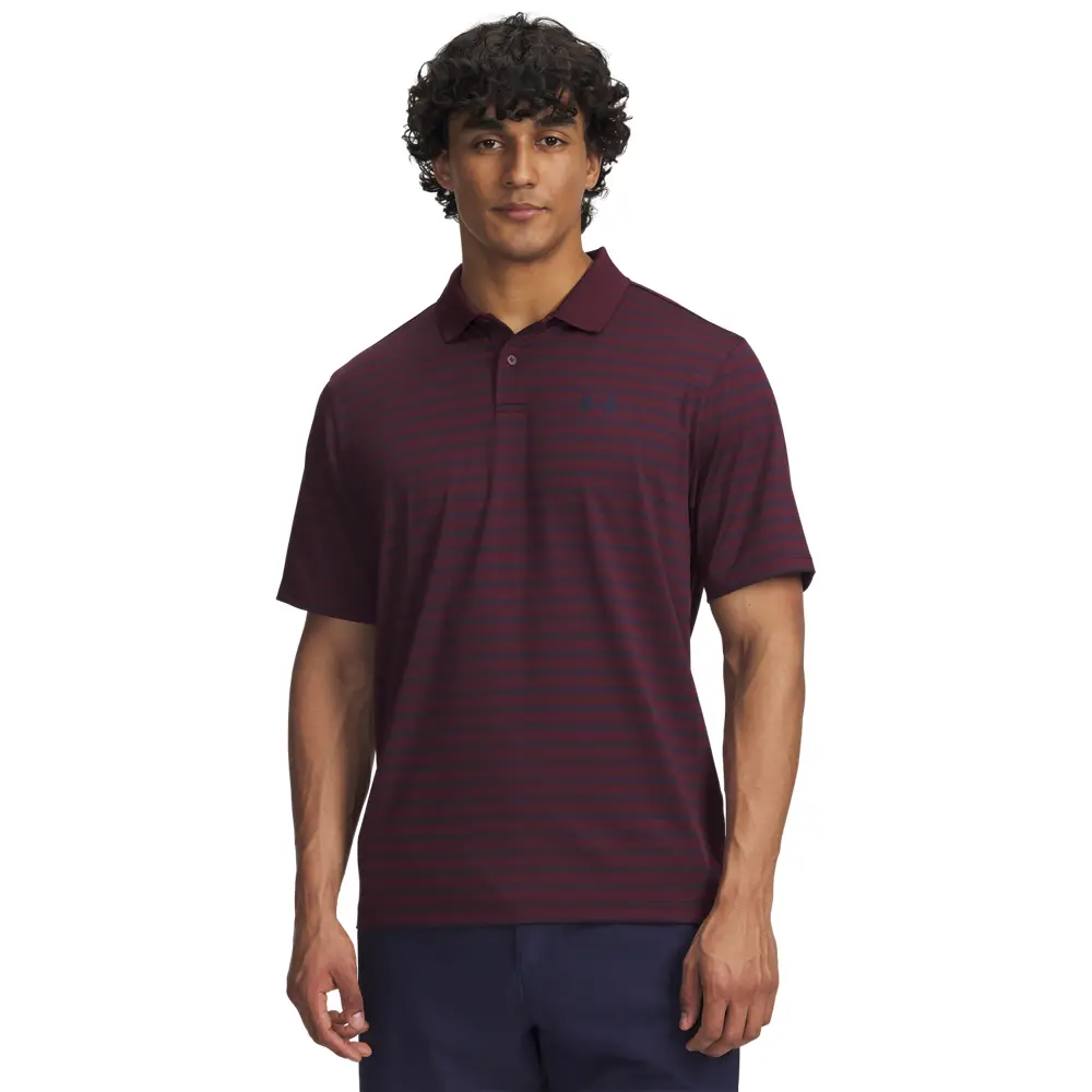 Under Armour Men Matchplay Stripe Polo | 1377376-600