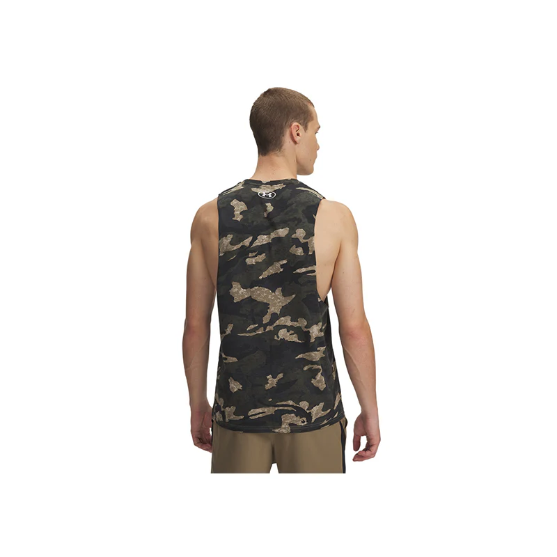 Under Armour Men Project Rock Camo Tank | 1389978-299 - Image 2