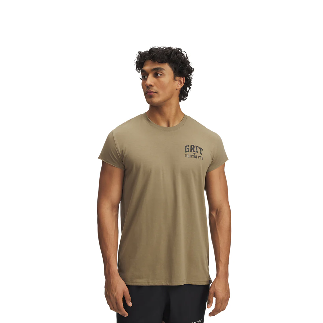 Under Armour Men Project Rock Cap Sleeve T-Shirt  | 1389984-251