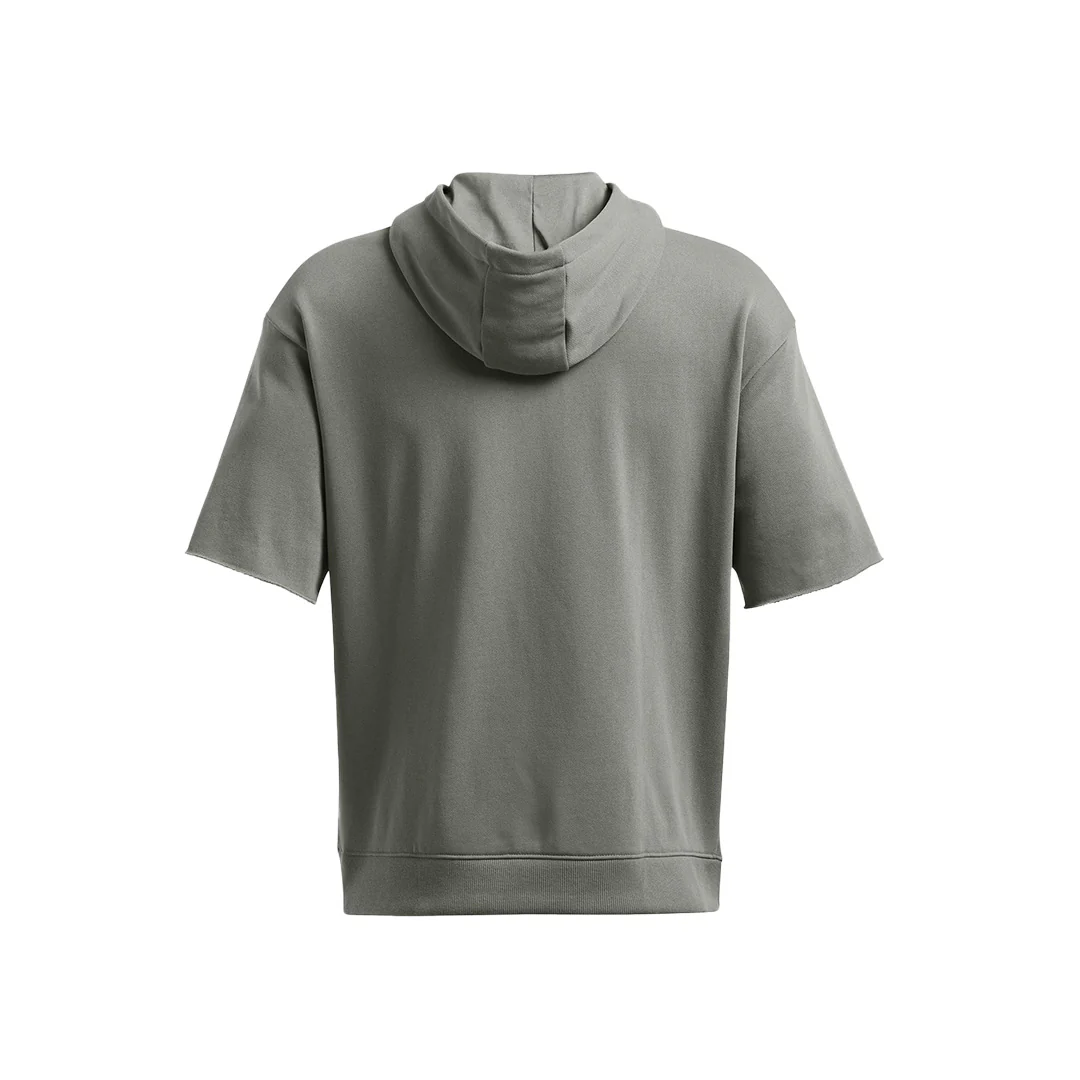 Under Armour Men Project Rock Heavyweight Short Sleeve Hoodie | 1386900-709 - Image 4