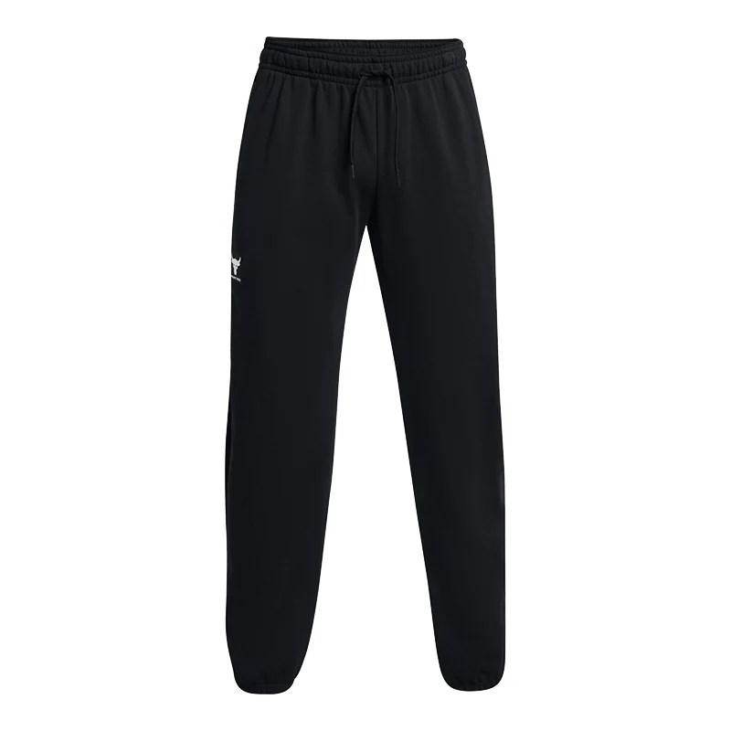Under Armour Men Project Rock Heavyweight Terry Joggers | 1380105-001 - Image 3