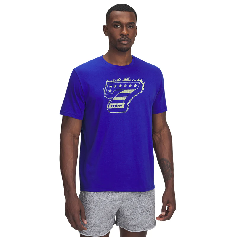 Under Armour Men Project Rock Iron 7 Short Sleeve | 1389946-400