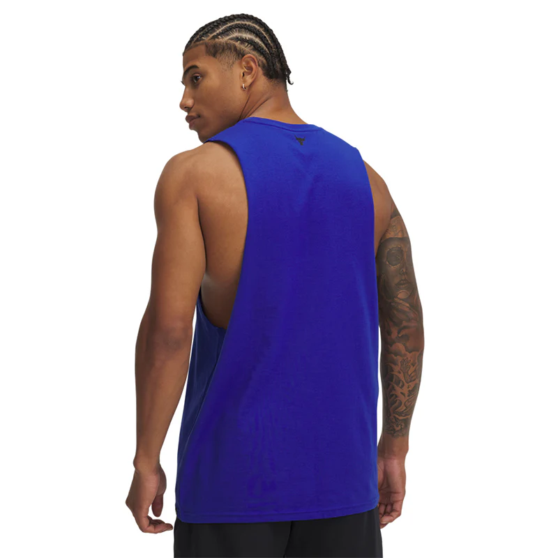 Under Armour Men Project Rock Iron Paradise Sleeveless | 1389902-400 - Image 2