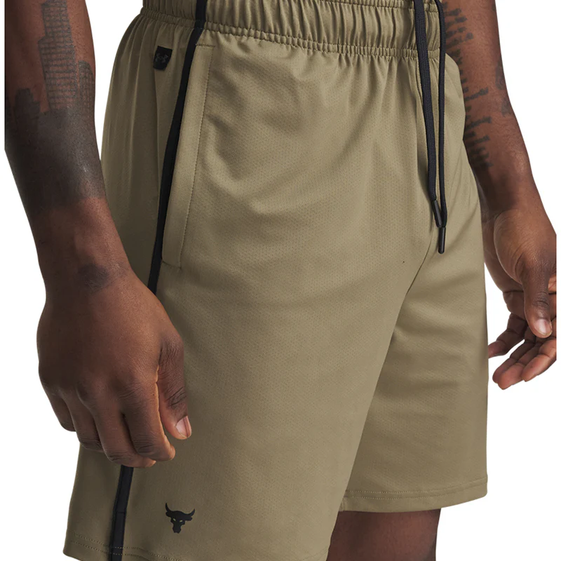 Under Armour Men Project Rock Mesh Shorts | 1389869-251 - Image 3