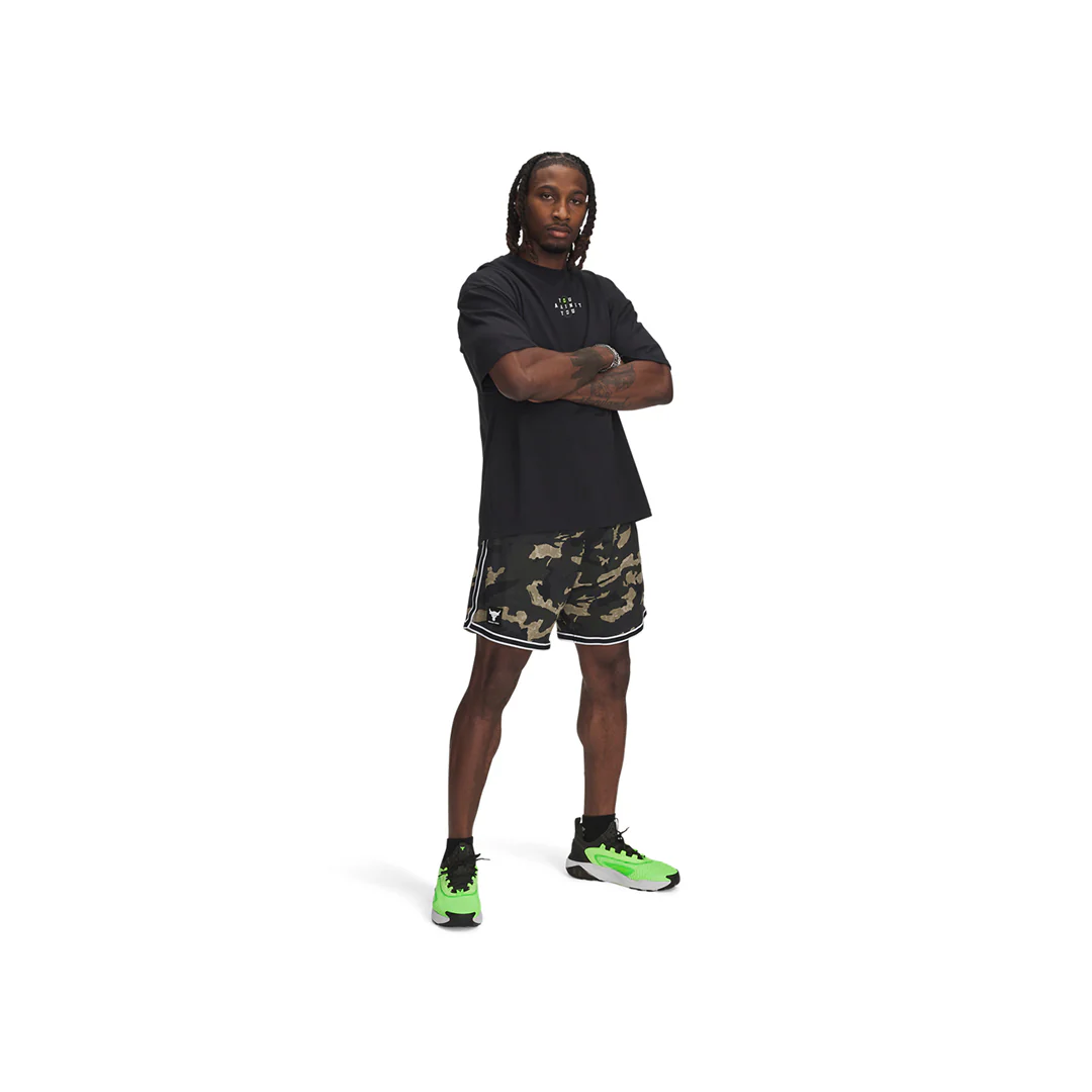 Under Armour Men Project Rock Mesh Shorts | 1389954-310 - Image 4