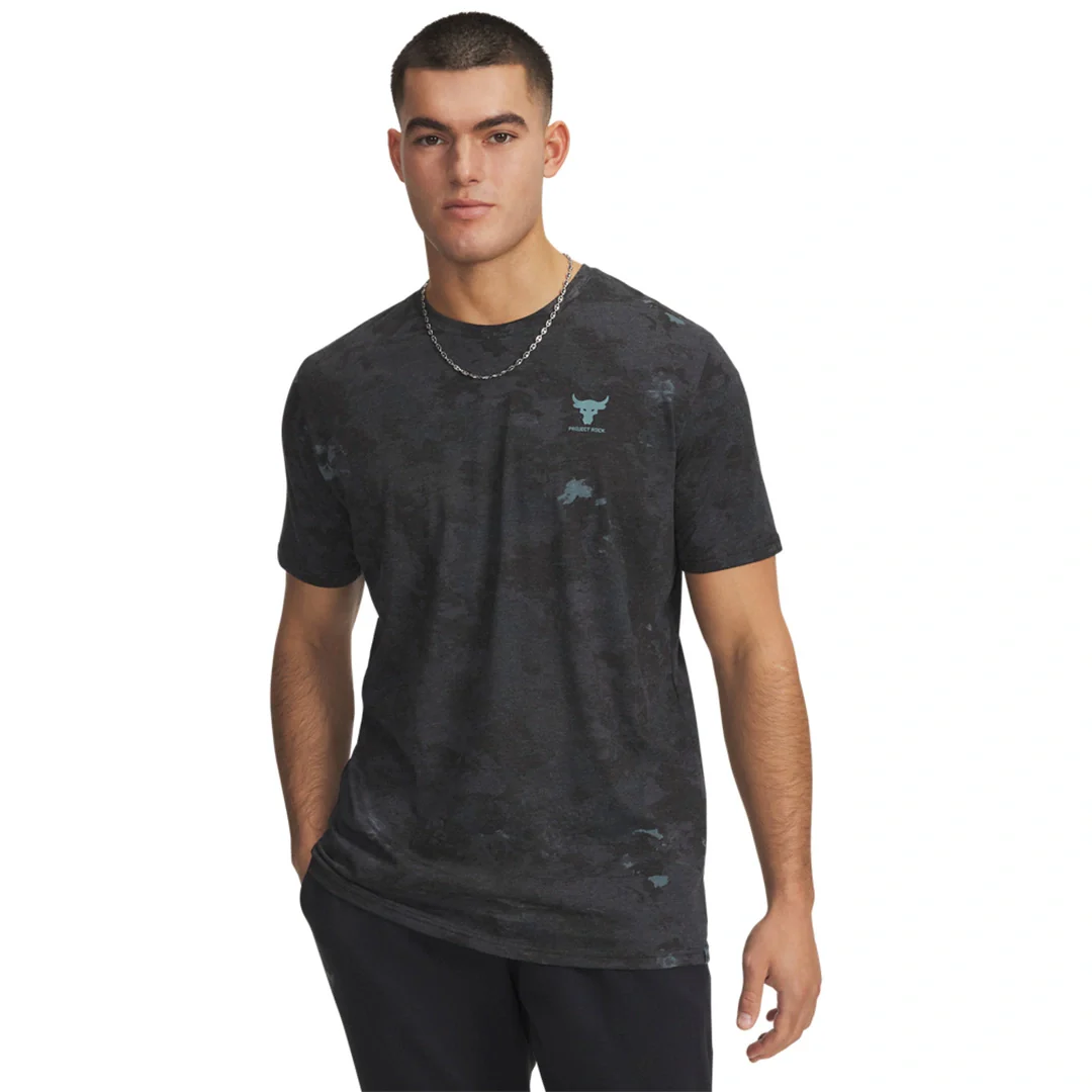 Under Armour Men Project Rock Printed Short Sleeve | 1389898-002