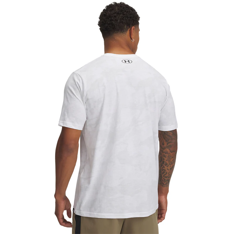 Under Armour Men Project Rock Printed Short Sleeve | 1389898-100 - Image 3