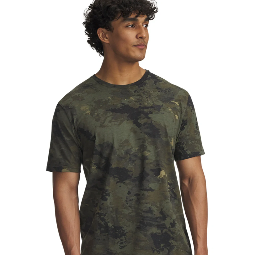 Under Armour Men Project Rock Printed Short Sleeve | 1389898-308