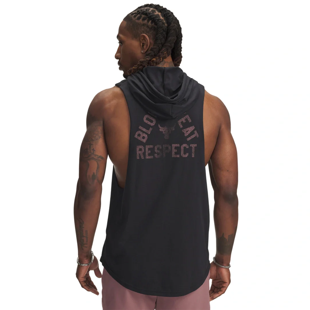 Under Armour Men Project Rock Sleeveless Hoodie | 6005049-002 - Image 2