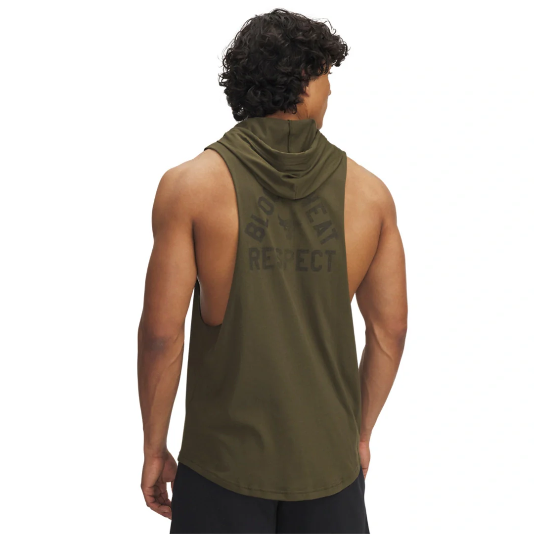 Under Armour Men Project Rock Sleeveless Hoodie | 6005049-308 - Image 2